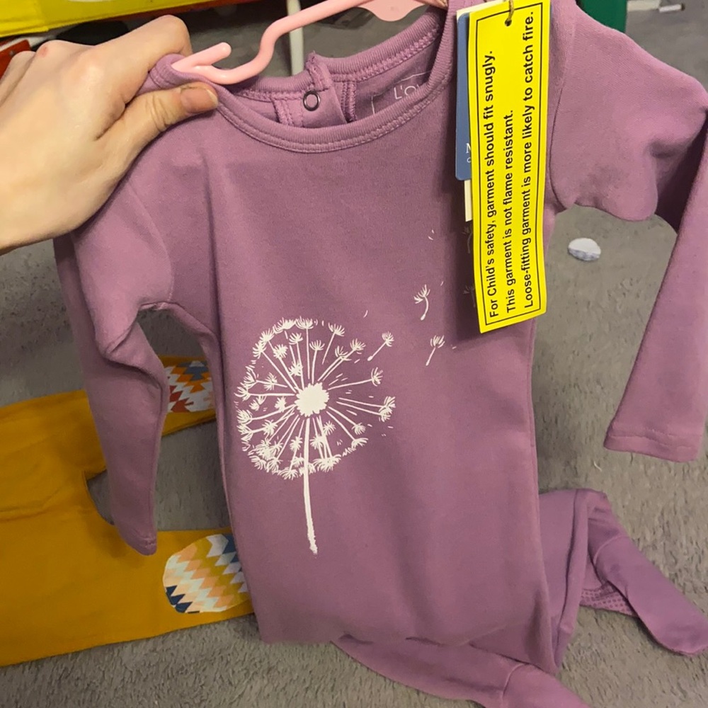 LOVE’d baby one piece button jumper